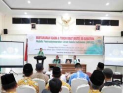 MUTU Digelar di Palembang, Ratu Dewa Tekankan Sinergi Ulama dan Pemerintah