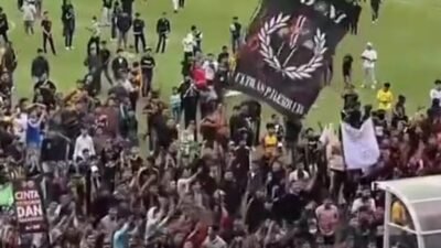 SFC Kalah Telak dari Sumsel United, Kericuhan Pecah di Stadion Jakabaring