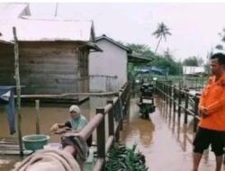 Air Sungai Komering Mulai Surut, Pemkab OKI Tetap Berlakukan Siaga Banjir