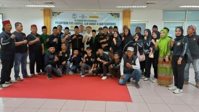 Hadiri Pelantikan PAC Pergunu, D’Joss Tegaskan Komitmen Dukung Pendidikan NU