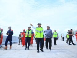 Wagub Cik Ujang Optimistis Jembatan Musi V Fungsional Saat Mudik Lebaran 2026