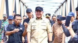 Gubernur Herman Deru Resmikan Jalan CSR OKI Pulp di Air Sugihan, Akses Ekonomi Warga Makin Lancar