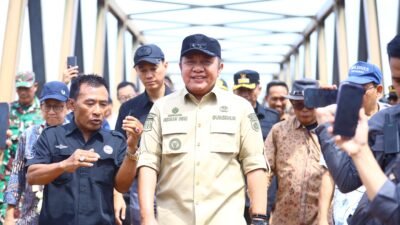 Gubernur Herman Deru Resmikan Jalan CSR OKI Pulp di Air Sugihan, Akses Ekonomi Warga Makin Lancar