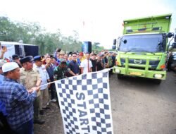 Herman Deru Resmikan Jalan Khusus Batubara di Lahat, Angkutan Tambang Dipisah dari Jalan Umum