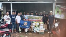 Karang Taruna Kertapati Salurkan Bantuan Korban Kebakaran di Kemang Agung