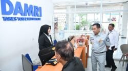 Dorong Transportasi Publik Berkeselamatan, Jasa Raharja Kunjungi DAMRI Kemayoran