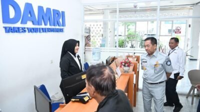 Dorong Transportasi Publik Berkeselamatan, Jasa Raharja Kunjungi DAMRI Kemayoran