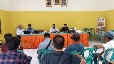 Intelkam Polres Banyuasin Pantau Kesiapan Pilkades PAW Desa Semuntul