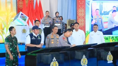 Tanam Jagung Serentak di Ogan Ilir, Herman Deru Dampingi Kapolri Dorong Ketahanan Pangan