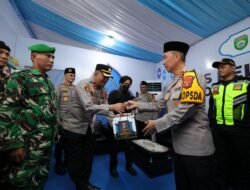 Kapolda Sumsel dan Bhayangkari Beri Tali Asih untuk Personel Ops Ketupat Musi 2026