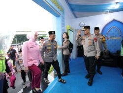 Kapolda Sumsel Tinjau Kesiapan Pos Pelayanan Simpang 5 DPRD Palembang