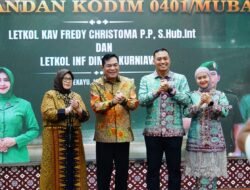 Pemkab Muba Gelar Lepas Sambut Dandim 0401/Muba