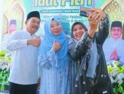 Momen Fitri di Sungai Lilin: Kediaman Wakil Bupati Muba Dipadati Warga