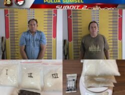 Polda Sumsel Bongkar Jaringan Sabu Skala Besar di Musi Rawas, Dua Bandar Ditangkap, Satu DPO Diburu