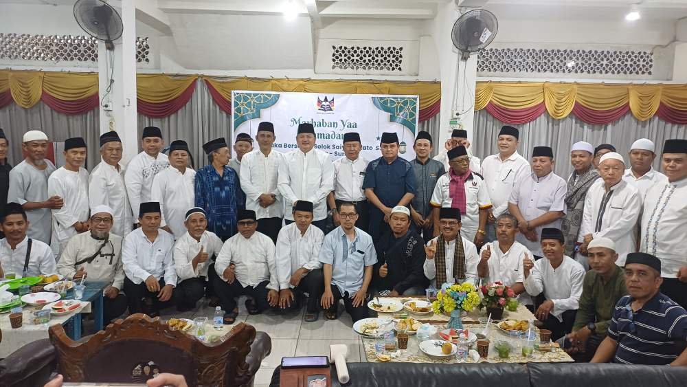 Warga Solok Saiyo Sakoto (S3) Palembang menggelar buka puasa bersama dan tausiah Ramadan di Gedung SAS, Sabtu (7/3/2026), sebagai ajang mempererat silaturahmi perantau asal Solok di Kota Palembang.