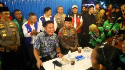 Herman Deru dan Kapolri Temui Komunitas Driver Online di Palembang