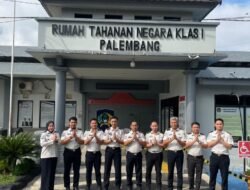 Kakanwil Ditjenpas Sumsel Pastikan Kesiapan Kunjungan Idul Fitri di Rutan Palembang