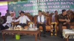 Wagub Sumsel dan Wabup OKU Timur Mulai Pembangunan Masjid Baitul Huda