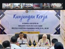 Rutan Palembang Ikuti Kunker Virtual DPR RI, Dorong Tata Kelola Lebih Profesional