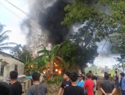 Rumah Panggung dan Bedeng di Keramasan Ludes Terbakar, Emas 5 Suku Ikut Hangus