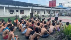 Rutan Kelas I Palembang Gelar Razia Rutin dan Aksi Bersih Blok Hunian