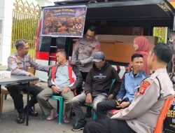 Polres Lubuk Linggau Hadir Nyata, Ngopi Bareng Bersama Warga hingga Bantu Korban Bencana