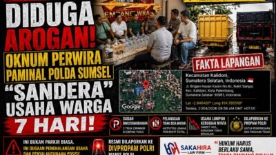 Diduga Halangi Akses Usaha Warga, Oknum Perwira Paminal Polda Sumsel Dilaporkan ke Propam Mabes Polri