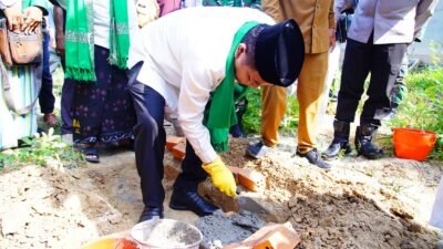 Bupati Muba Letakkan Batu Pertama Ponpes Nurul Fikri di Tungkal Jaya, Perkuat Ekosistem Pendidikan Islami