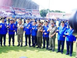 Hadiri HUT Nasional, Bupati Toha Tohet Tekankan Peran Vital Damkar, Satpol PP, dan Linmas