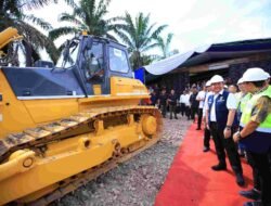 Herman Deru Groundbreaking Jalan Khusus Batubara di Muba, Perkuat Larangan Truk di Jalan Umum