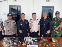 Pemusnahan Barang Bukti di HBP ke-62, Rutan Kelas I Palembang Tegaskan Komitmen Bersih dari Barang Terlarang