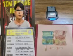 Polres PALI Ungkap Peredaran Sabu lewat Teknik Undercover Buy