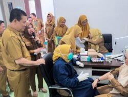 Deteksi Dini Penyakit, Pemkab Muba Hadirkan Pemeriksaan Kesehatan Gratis bagi ASN