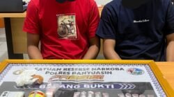 Dua Pengedar Sabu Ditangkap di Banyuasin, Polisi Sita 45 Paket Narkotika