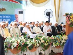 Hadiri Haul Akbar KH Ali Umar Thoyib, Cik Ujang Tegaskan Komitmen Pemprov Sumsel Dukung Pendidikan dan Dakwah Islam