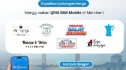 Sambut HUT Sumsel ke-80, Bank Sumsel Babel Hadirkan Promo QRIS di Merchant Favorit Palembang