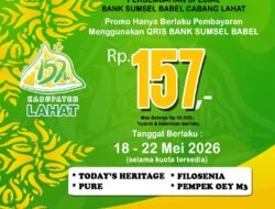Dongkrak Digitalisasi UMKM, Bank Sumsel Babel Gelar Promo Belanja Rp157 Spesial HUT Lahat ke-157