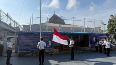 Rutan Kelas I Palembang Laksanakan Upacara Peringatan Hari Kebangkitan Nasional Ke-118