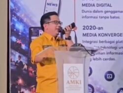 Momen Haru di Pelantikan AMKI Sumsel, Ketua DPRD Sampaikan Pesan Lewat Telepon
