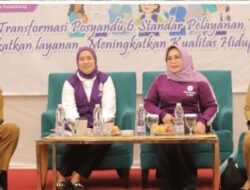 TP PKK Palembang Latih 300 Kader Posyandu, Perkuat Layanan Terintegrasi Berbasis 6 SPM