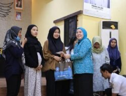 TP PKK Palembang Salurkan Bantuan Gizi bagi Ibu Hamil dan Calon Pengantin Berisiko Stunting
