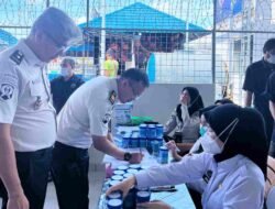 Rutan Kelas I Palembang Gelar Tes Urine WBP dan  Pegawai, Seluruhnya Negatif Narkoba