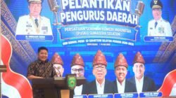 Hadiri Pelantikan PaSKI Sumsel, Gubernur Herman Deru dan Wagub Cik Ujang Tekankan Komedi yang Mendidik dan Beretika