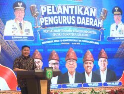 Hadiri Pelantikan PaSKI Sumsel, Gubernur Herman Deru dan Wagub Cik Ujang Tekankan Komedi yang Mendidik dan Beretika