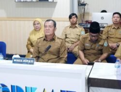 Wabup OKU Selatan Ikuti Penyerahan Bantuan Sapi Kurban Presiden RI Secara Daring