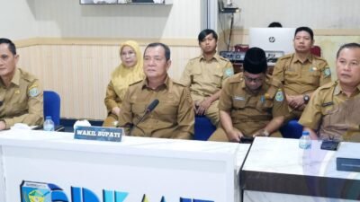 Wabup OKU Selatan Ikuti Penyerahan Bantuan Sapi Kurban Presiden RI Secara Daring