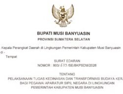 Pemkab Muba Resmi Terapkan WFH Setiap Jumat untuk ASN