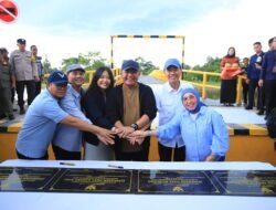 Herman Deru Resmikan Jembatan di OKI, Tambah Bantuan Tiga Jembatan Baru