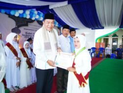 Sambut Tahun Baru Islam, Bupati Toha Hadiri Wisuda Santri dan Milad ke-17 TPA Nurul Ilmi