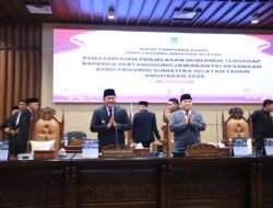 Herman Deru Paparkan Pertanggungjawaban APBD 2025, Pendapatan Sumsel Tembus Rp10 Triliun